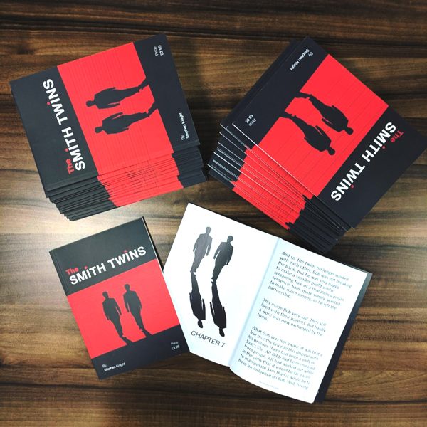 The Smith Twins · book design