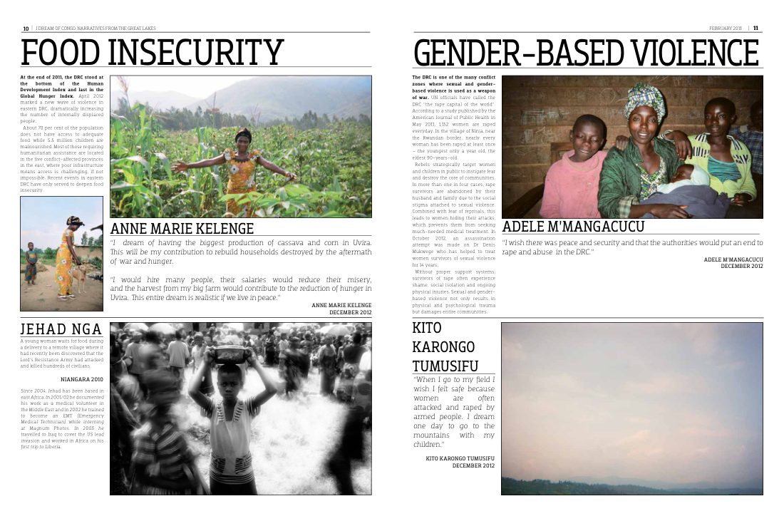 IDOC food & GBV themes