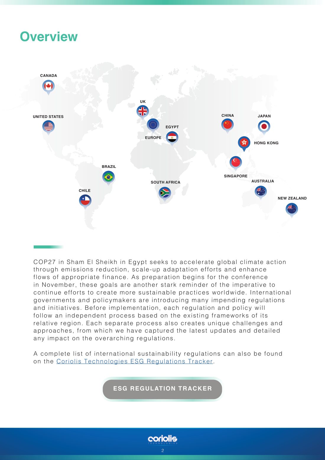 ESG Regulation Tracker