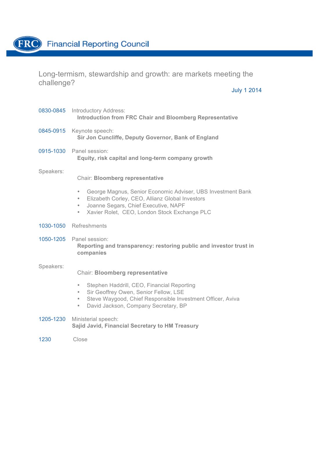 Event PDF